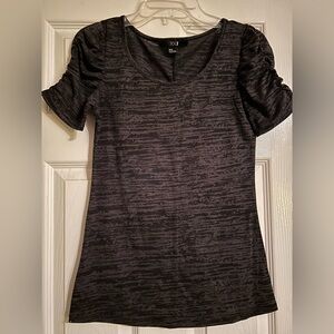 Forever 21 Black Textured Top